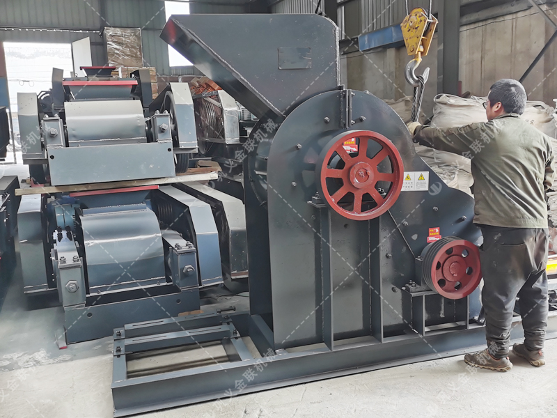 SCF800X600雙級粉碎機發貨圖片_發往山東濟南_破碎煤矸石